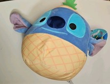 Squishmallow Kellytoy Plush Disney Lilo Stitch Pineapple Stitch 8" NWT NEW