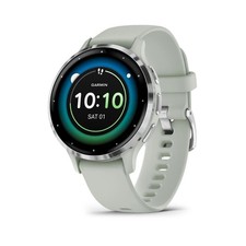 Garmin Venu 3S GPS Smartwatch Silber Edelstahllünette