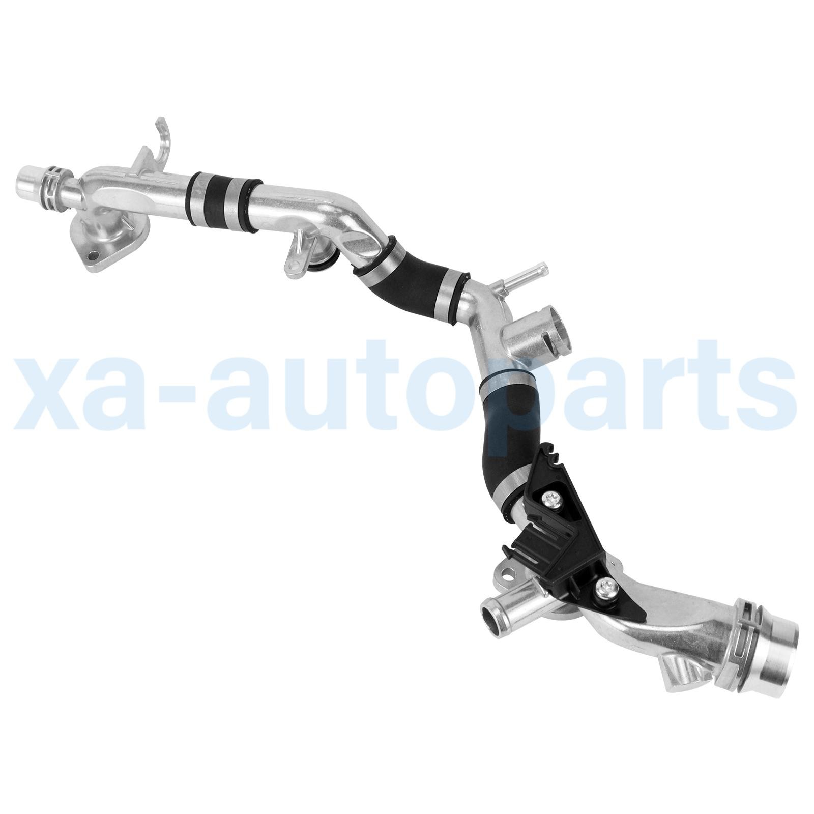 Aluminum Cooling Water Hose For Audi 3.0L A4 A5 A6 A7 Q5 VW Touareg 06E121045BB