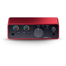 Focusrite Scarlett Solo USB-C Audio Interface Gen 4 