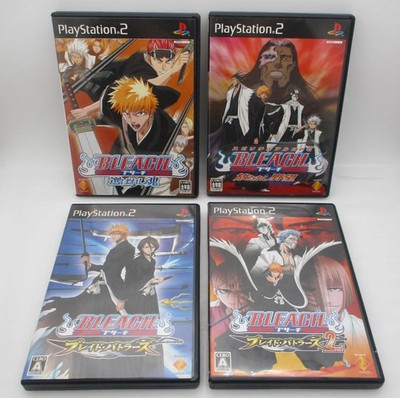 PS2 Bleach Blade Battlers 1-4 Spiele Japan Import für PlayStation 2