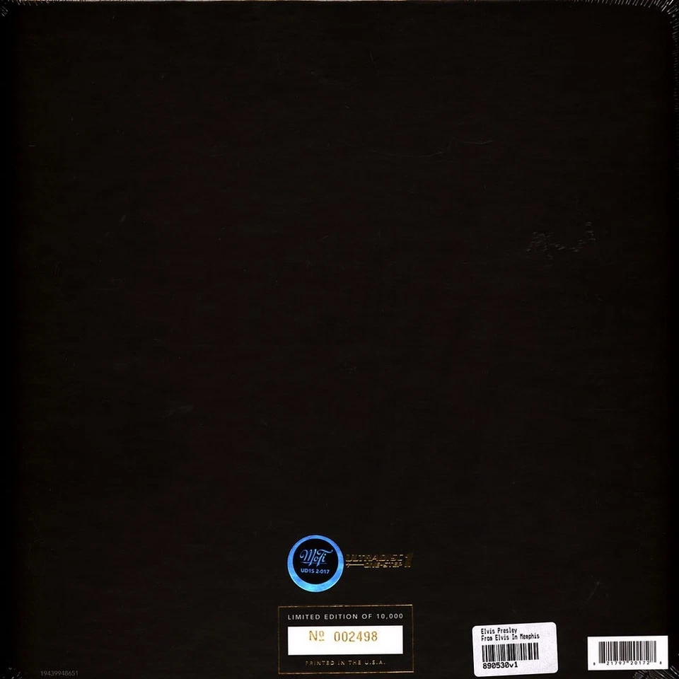 Elvis Presley - From Elvis In Memphis (Vinyl LP Box - 1969 - US - Reissue) - Bild 3 von 3