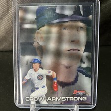 Pete Crow Armstrong 2025 Bowman’s Best Pixel Portraits Insert #P-2- Cubs