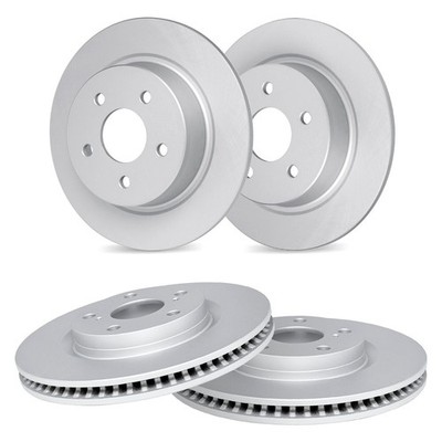 For Saab 9-3 1999-2002 R1 Concepts WDPN2-65003 Front & Rear Brake Rotor Set