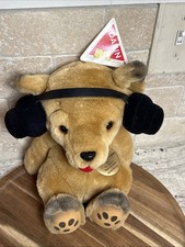 Crosley Puppy Stuffed Animal 50th Anniversary Dakin Plush Headphone Turntable