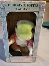 The Beatrix Potter Play Shop NIB New Jeremy Fisher Frog Eden