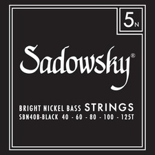 Sadowsky SBN40B-1 Black Label Nickel Bass Gui...