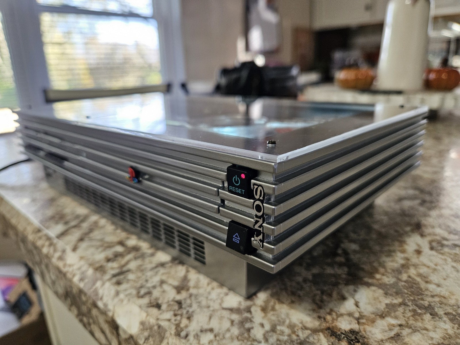 Sony Playstation 2 PS2 Custom ***Working*** w/Clear Top w/LED's | eBay