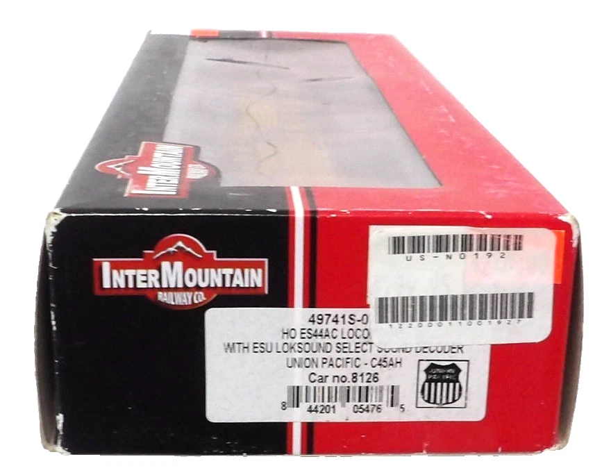 HO InterMountain 49741S-07 Union Pacific UP 8126 C45AH Gevo DCC/Sound Weathered - Image 3 of 4