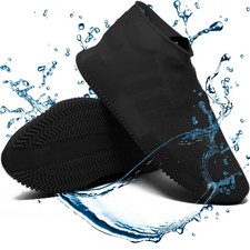Silicone Overshoes Waterproof Rain Shoe Cover Boot Protector for Outdoor Use