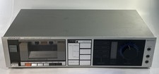 Kenwood KX-31 Stereo Cassette Deck As Is Powers On Untested As Is