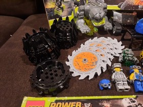 Lego Power Miners 8188 8956 8957 8958 8963 Instructions, Minifigs, Rock Monsters