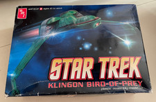 AMT Star Trek Klingon Bird-of-Prey Modelo Kit Caja Abierta/Piezas Selladas Ronda 2