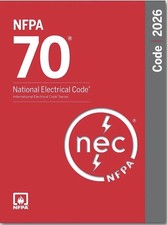 NFPA 70 National Electrical Code 2026 Edition Spiral Free Shipping USA STOCK