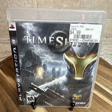 Sony Playstation 3 PS3 Timeshift Game 2007 Sierra Complete CIB + Manual