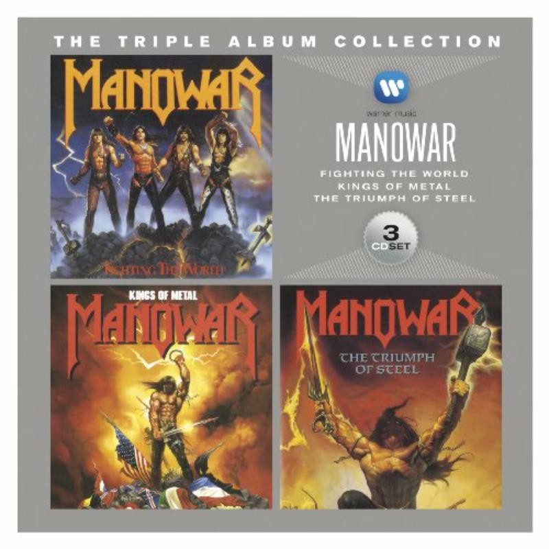 Manowar Triple Album Collection CD NEW