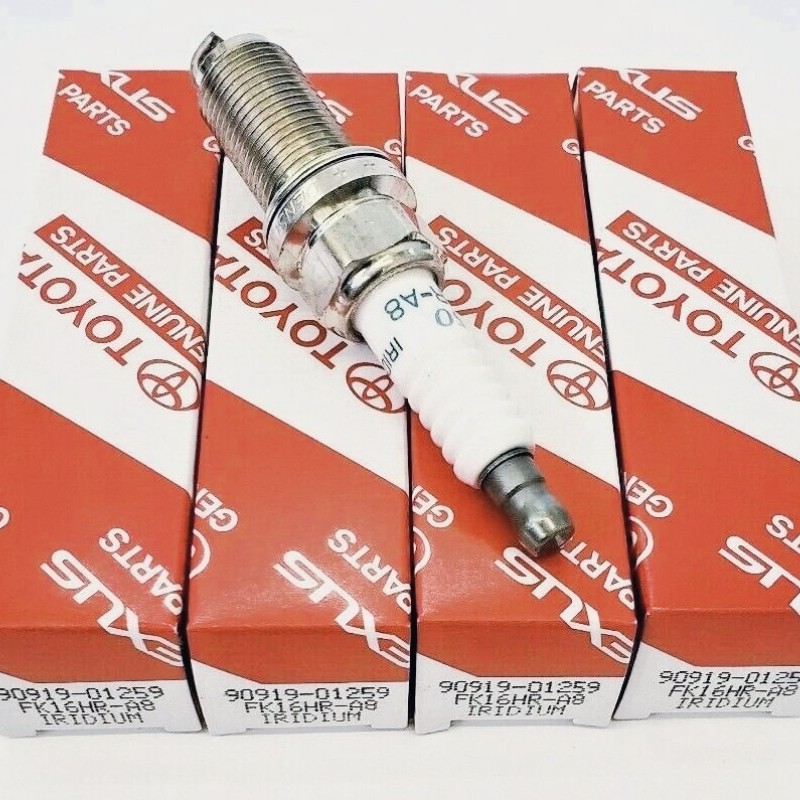 4Pcs OEM 90919-01259 Iridium Spark Plug for Lexus ES300h Camry 2.5L 2013-2018