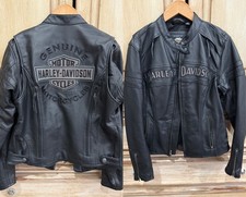 HARLEY-DAVIDSON Miss Enthusiast Leather Riding Jacket 98030-12VW Women&rsquo;s Medium