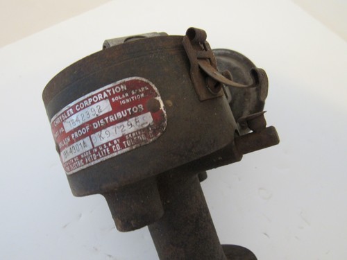 USED 1956-58 Mopar Dodge Chrysler 392 Hemi Dual Point Distributor # 1642392 - Picture 3 of 13