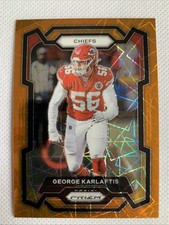 2023 Panini Prizm - George Karlaftis #143 Lazer Prizm