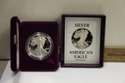 1988 S 1oz US American Silver Eagle $1 Dollar Proof Bullion Original Box /COA...