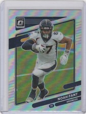 2021 Donruss Optic Prizm #28 Noah Fant Denver Broncos