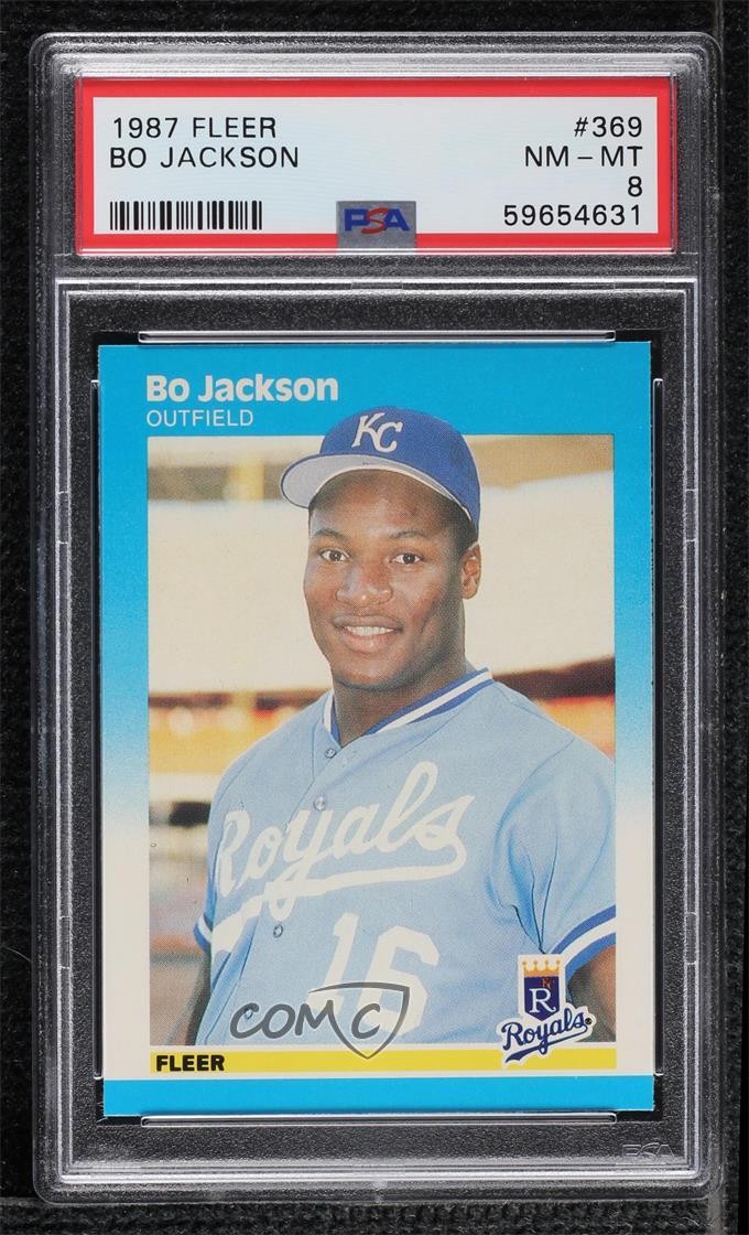 1987 Fleer FLEER #369 Bo Jackson front