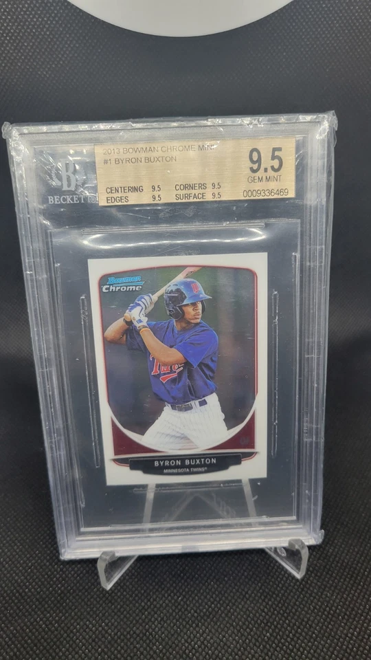 2013 Bowman Chrome Byron Buxton BGS 9.5 Mini  - Image 2 of 3