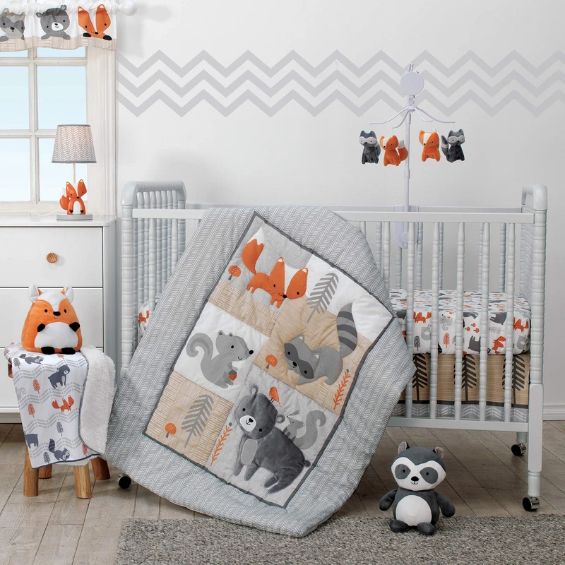 Bedtime Originals Acorn 3-Piece Crib Bedding Set
Opens in a new window or tab