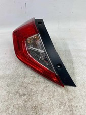 2019 Honda Civic Left LH Tail Light Assembly Sedan Quarter Mounted