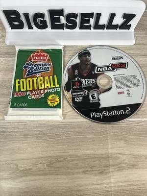 Sega Sports NBA 2K3 PS2 Loose Disc Tested Resurfaced + Sealed Free Random Sports