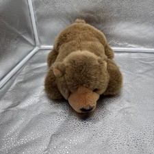 Dakin Plush Brown Bear Puppet 14" Plush Stuffed Animal Vintage