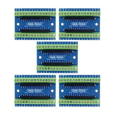 5pcs Nano V3.0 Expansion Board V3.0 Breakout Board Screw Terminal Adapter Shi...