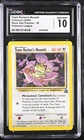 CGC 10 GEM MINT Team Rocket's Meowth 18 Wotc Black Star Promo Pokemon Card