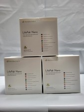 Pack of 3 Nu Skin Pharmanex LifePak Nano 60 Packets Exp 12/2027 NEW