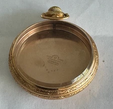 VINTAGE 16 SIZE STAR W.C.C. SCEPTER POCKET WATCH CASE PENDANT & LEVER SET