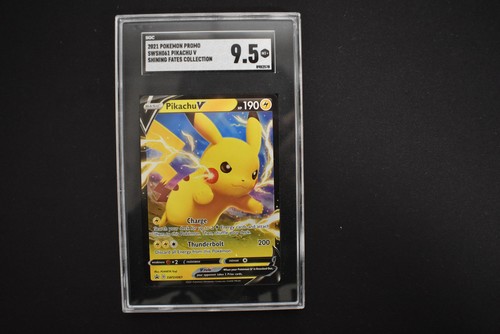 Pikachu V graded SGC 9.5 for sale on eBay