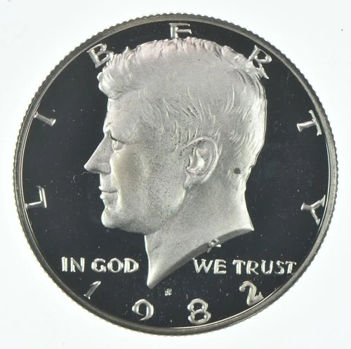 1982-S Kennedy Half Dollar Proof — photo from the most recent tracked eBay sale