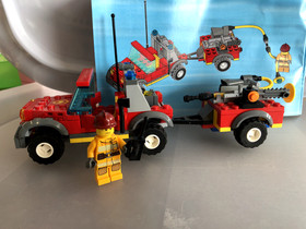 LEGO CITY: Fire Plane (4209), 100% Complete set with manuals and figures, no box