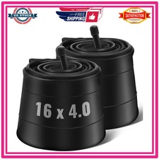 16 x 4.0 Inner Tube Fat Tire Electric Bike Schrader Valve Butyl Rubber