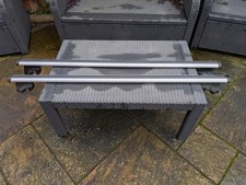 HALFORDS EXODUS ROOFBARS 127CM FOR RAISED RAILS