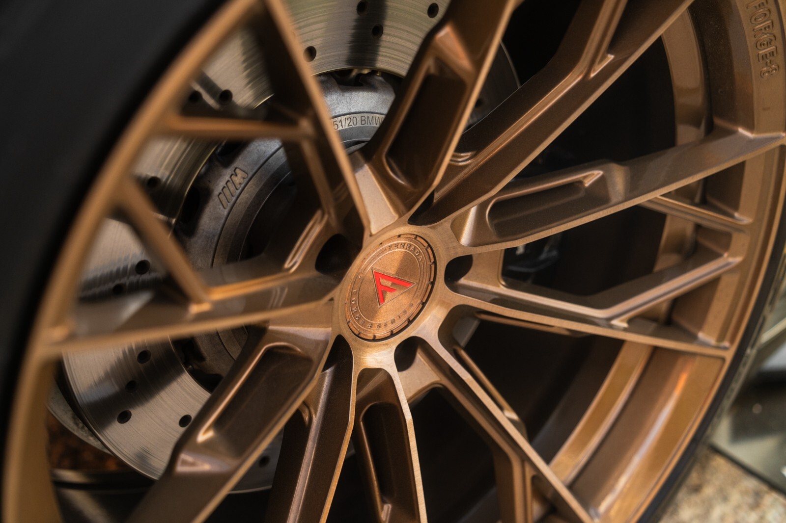 20” Ferrada FR11 Brushed Cobre Wheels For Lamborghini Huracan 20X9 20X11