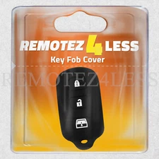 Key Fob Cover For 2001-2007 Toyota Sequoia Remote Case Rubber Skin Jacket