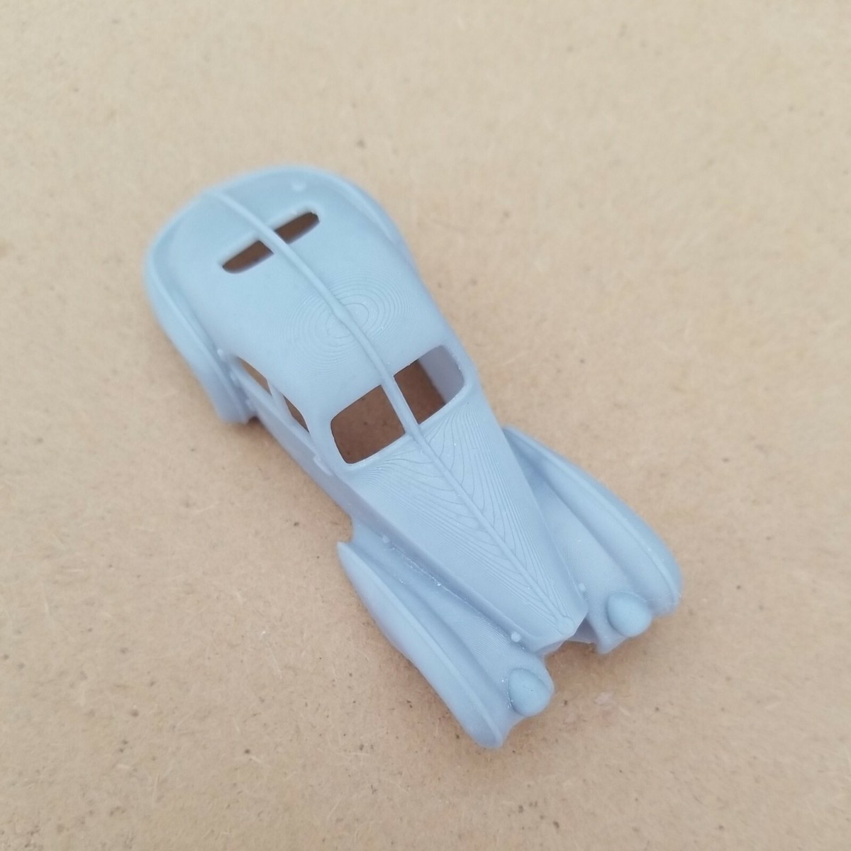ABS-LIKE RESIN 3D PRINTED 1/64 1936 BUGATTI TYPE 57 ATLANTIC BODY