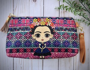 frida kahlo clutch bolsa