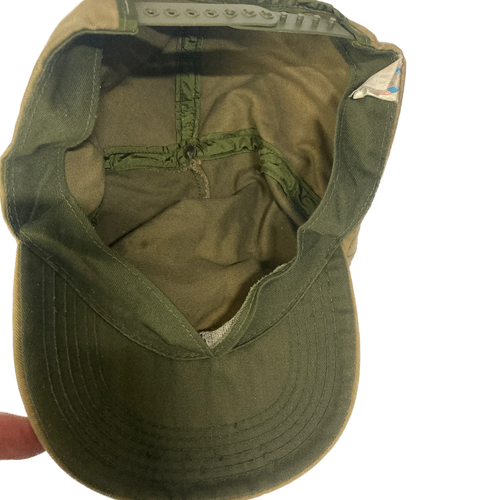 National Rifle Association NRA Vintage Trucker Hat Cap, OSFA, Khaki Green, As is - Picture 5 of 8