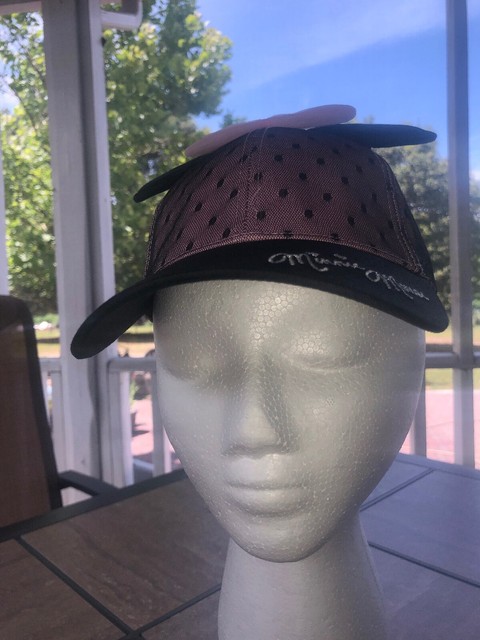 minnie mouse ears baseball cap