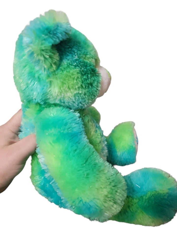 BUILD A BEAR 2007 GREEN SUMMER BEAR - Image 4 of 4