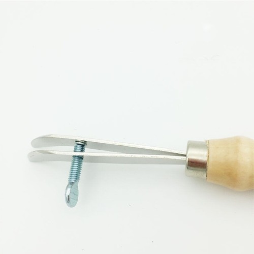 Neu verstellbar Außenkante Ritter Holzgriff Leder Handwerk Werkzeuge Zum Selbermachen Handarbeit - Bild 7 von 7