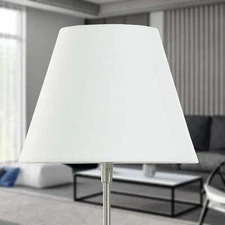 Better Homes & Gardens White Textured Fabric Empire Lamp Shade Free Shipping